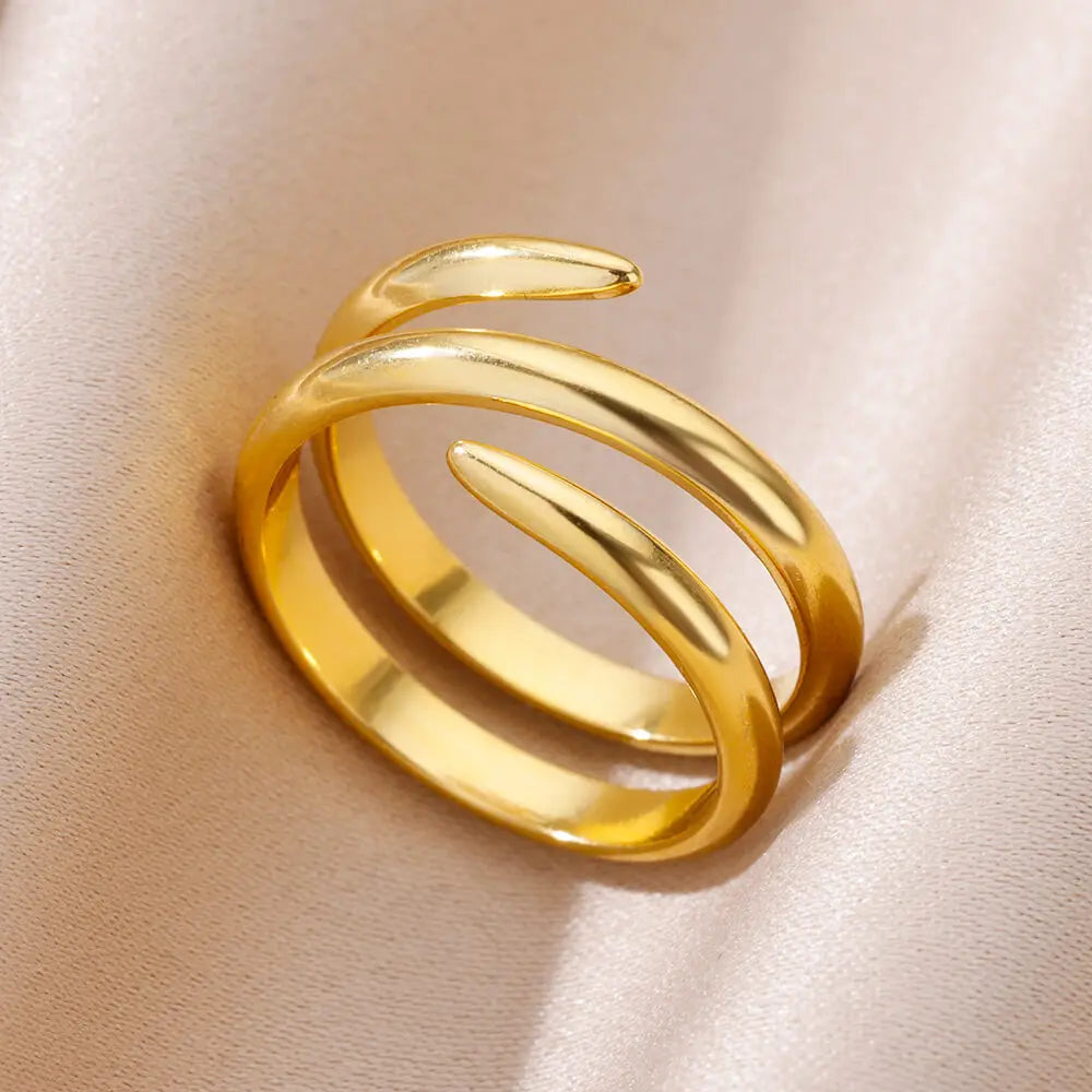 Anello Spirale acciaio regolabile