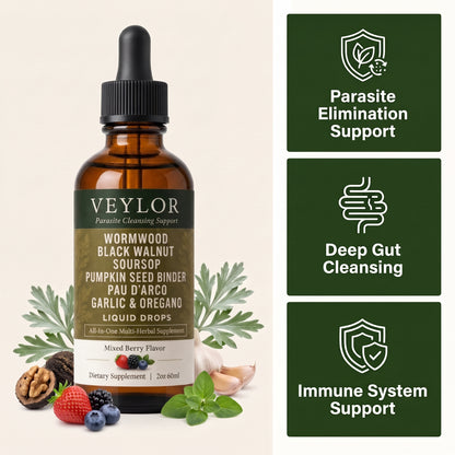 Veylor Deep Cleanse benefits and product bottle