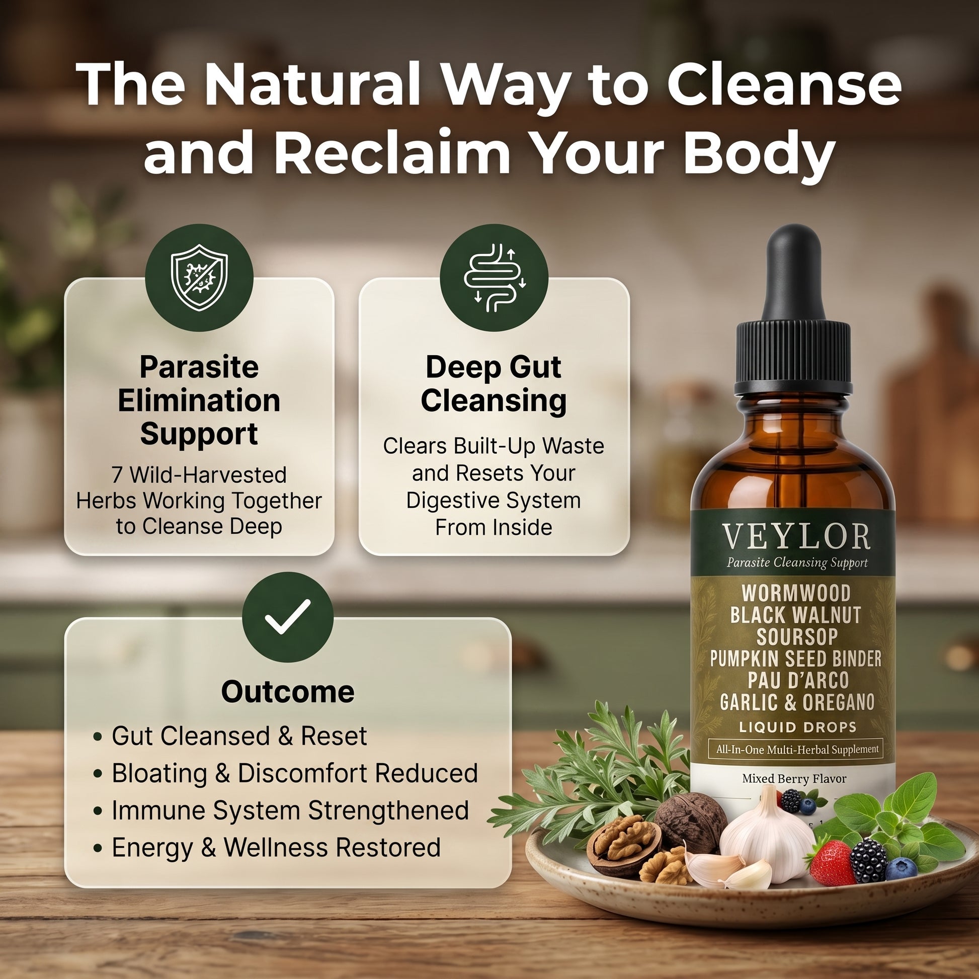How Veylor Deep Cleanse supports a complete herbal cleanse