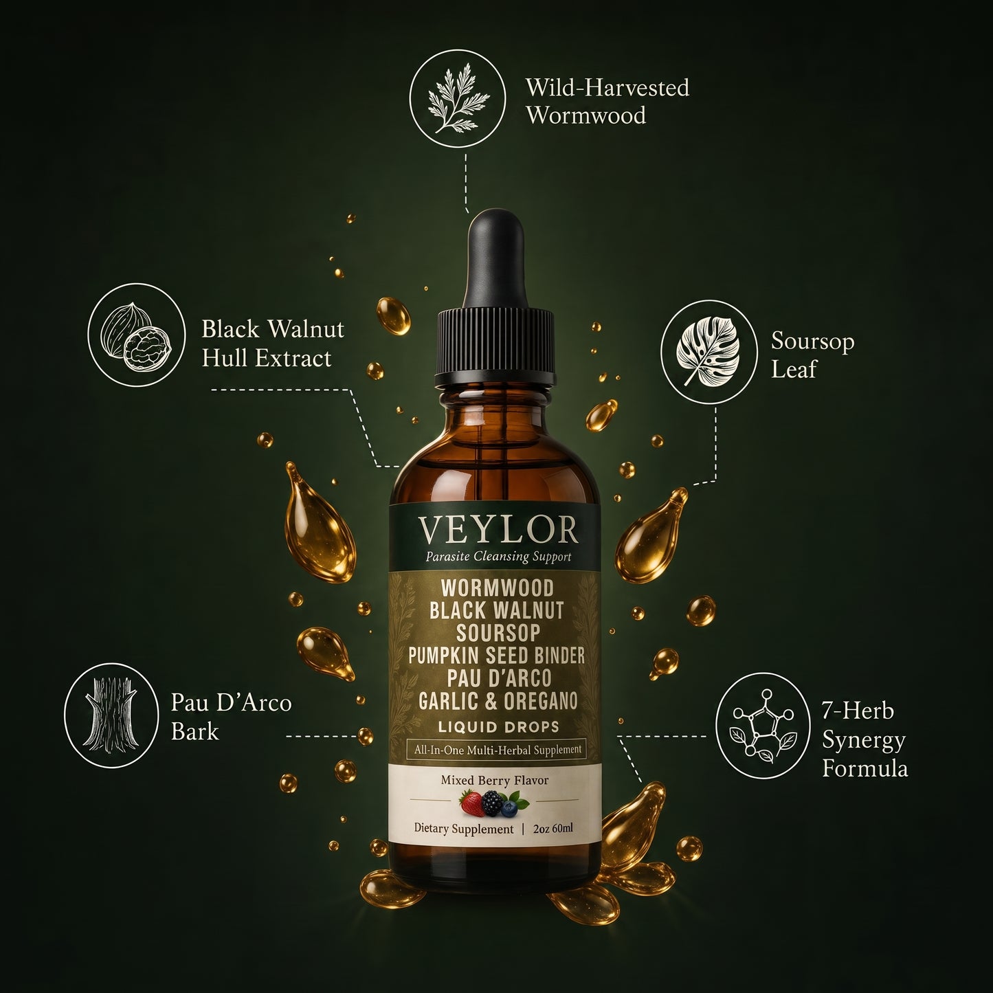 Veylor seven-herb cleansing formula