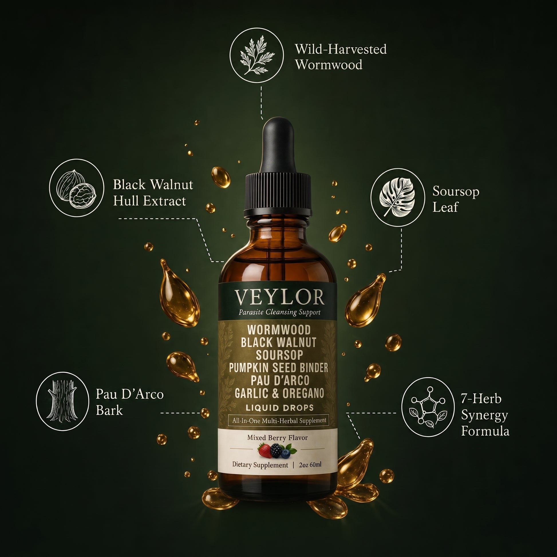 Veylor seven-herb cleansing formula