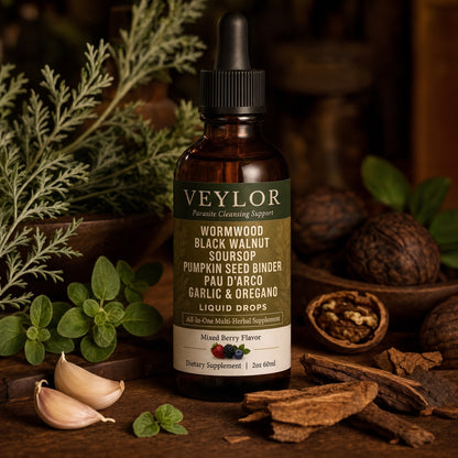 Veylor Deep Cleanse botanical product bottle