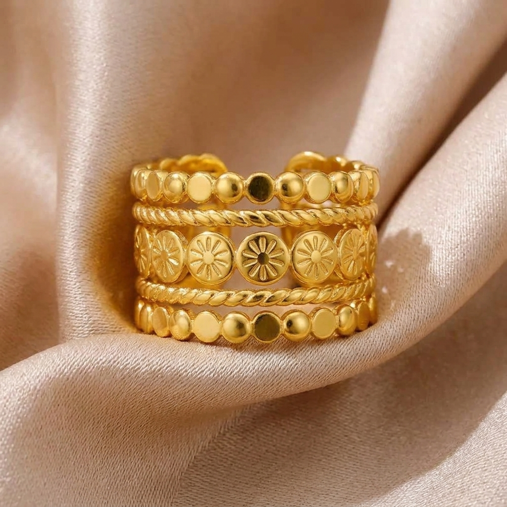 Anello Dischi acciaio regolabile