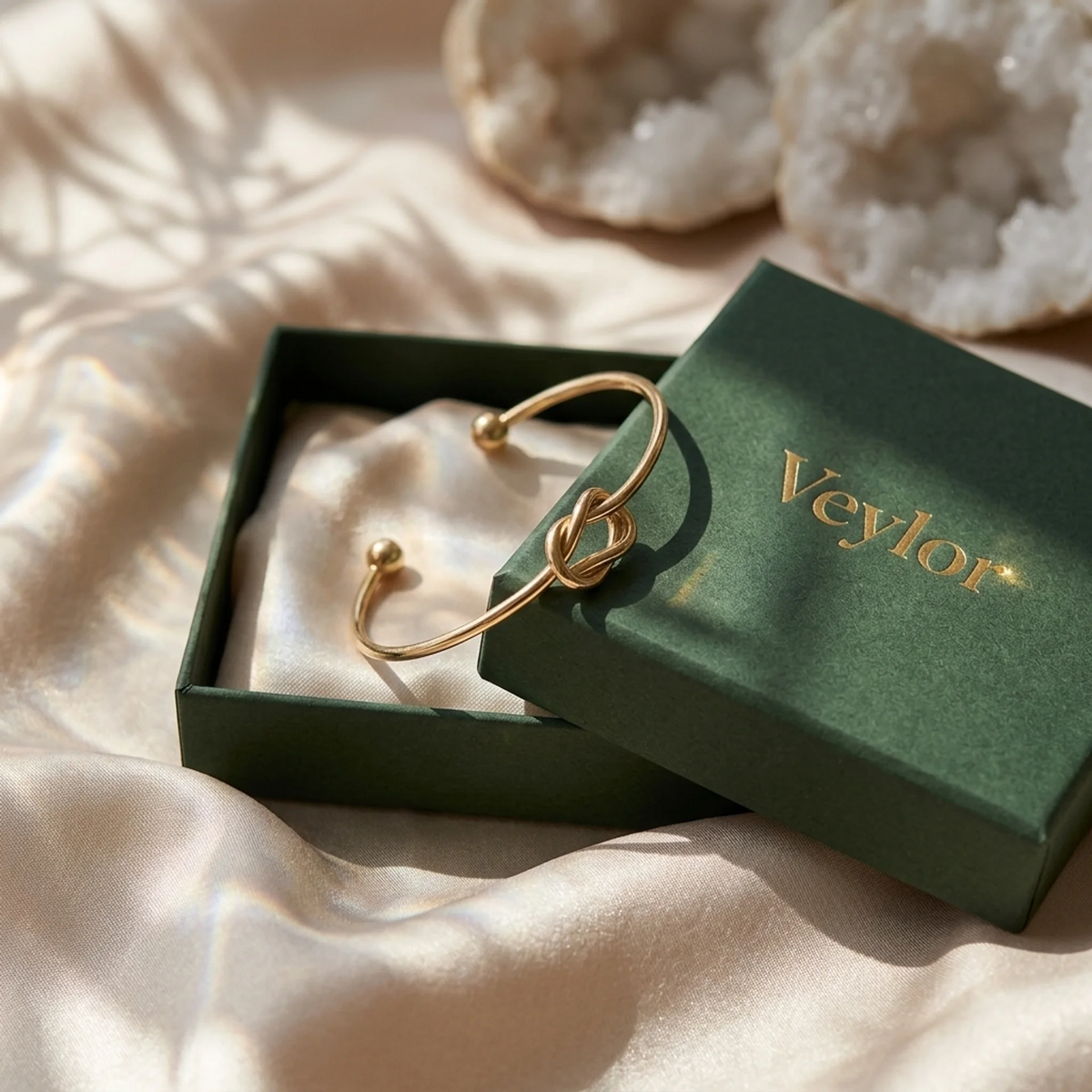 Bracciale Nodo oro nella confezione Veylor