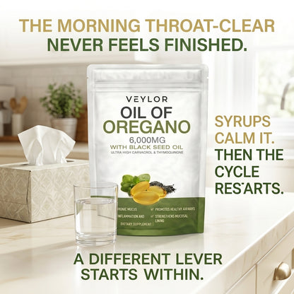veylor-oregano-black-seed-oil-clears-chronic-mucus-buildup mucus-02-problem