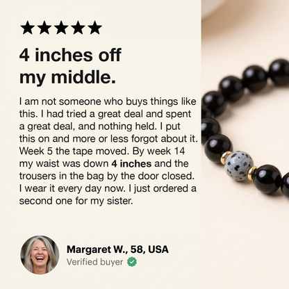 Verified buyer review: 4 inches off my middle