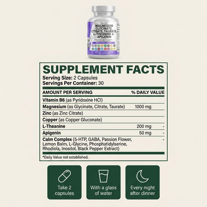 Supplement facts and how to take it