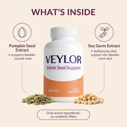 Inside Veylor: pumpkin seed extract and soy germ
